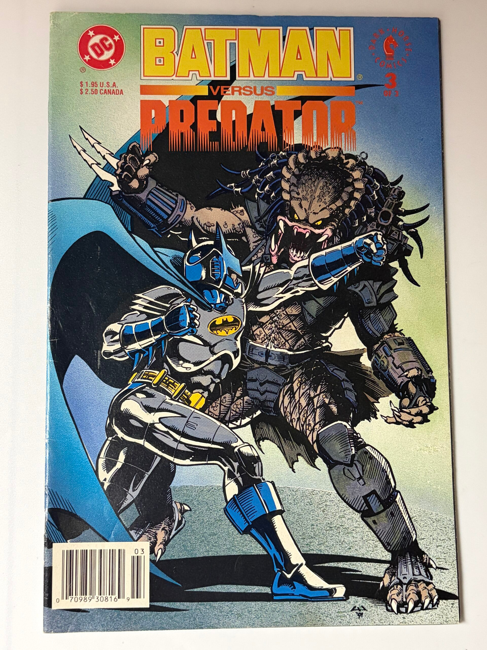 Batman versus Predator #3 (1991) - Image 2