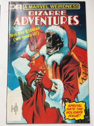 Bizarre Adventures #34 (1983) in 7.5 Very Fine-