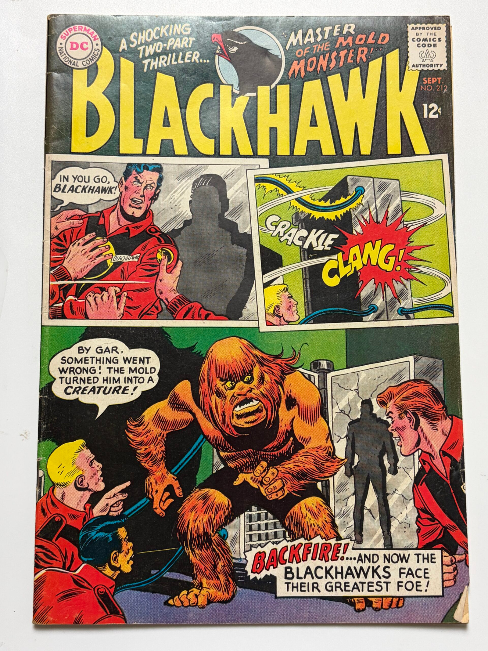 Blackhawk #212 (1965) in 5.5 Fine-