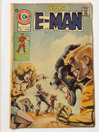 E-Man (Charlton / Modern Comics) #10 (1975) in 5.5 Fine-