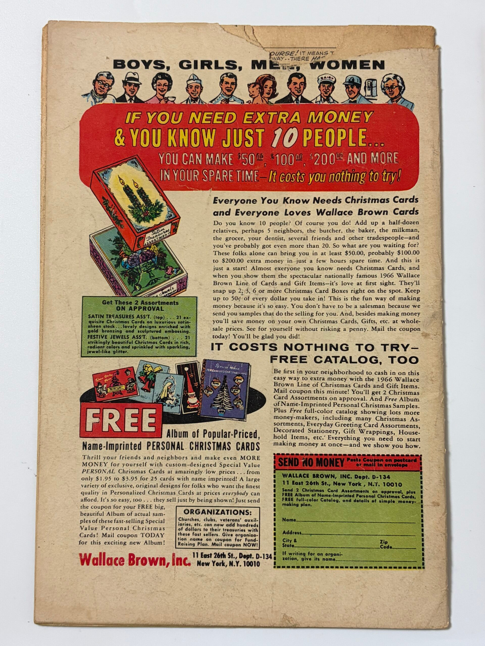 Fantastic Four #55 (1966) Classic cover art by Jack Kirby in 1.5 Fair/Good - Image 2