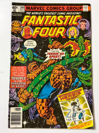 Fantastic Four #209 (1979) 1st app. H.E.R.B.I.E in 6.5 Fine+