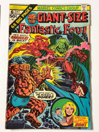 Giant-Size Fantastic Four #6 (1975) in 3.5 Very Good-