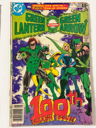 Green Lantern #100 (1978) 1st app. Air Wave (Harold Jordan) in 4.0 Very Good