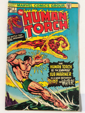 Human Torch #7 (1975) in 4.5 Very Good+