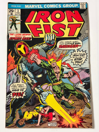 Iron Fist #3 (1976) in 7.0 Fine/Very Fine