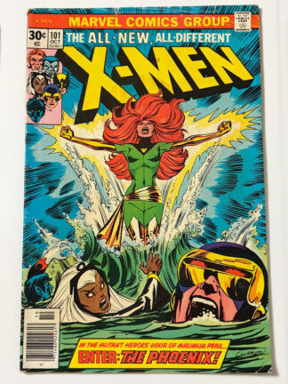 The Uncanny X-Men #101 (1976) 1st app. Phoenix (Jean Grey), 1st full app. Black Tom Cassidy in 5.0 Very Good/Fine