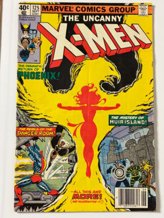 The Uncanny X-Men #125 (1979) 1st cameo app. Mutant X (Proteus) in 4.5 Very Good+