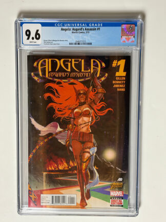 Angela: Asgard's Assassin #1 (2015) 1st app. of Sera in CGC 9.6 Near Mint+