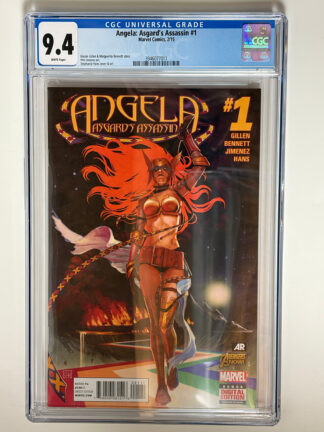 Angela: Asgard's Assassin #1 (2015) 1st app. of Sera in CGC 9.4 Near Mint