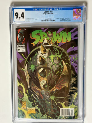 Spawn #31 (1995) 1st app. The Redeemer II (Phil Timper) in CGC 9.4 Near Mint