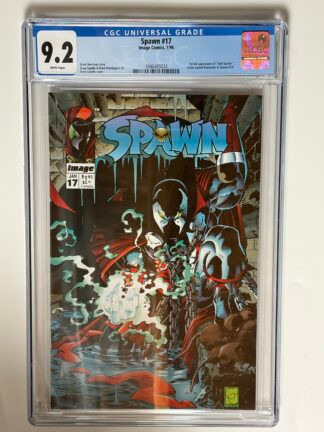 Spawn #17 (1994) 1st full app. Anti-Spawn (Jason Wynn) in CGC 9.2 Near Mint-