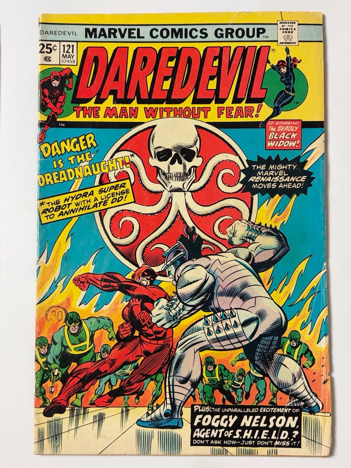 Daredevil #121 (1975) in 9.4 Near Mint