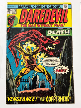 Daredevil #126 (1975) 1st app. Torpedo II, 1st app. Heather Glenn in 9.0 Very Fine/Near Mint
