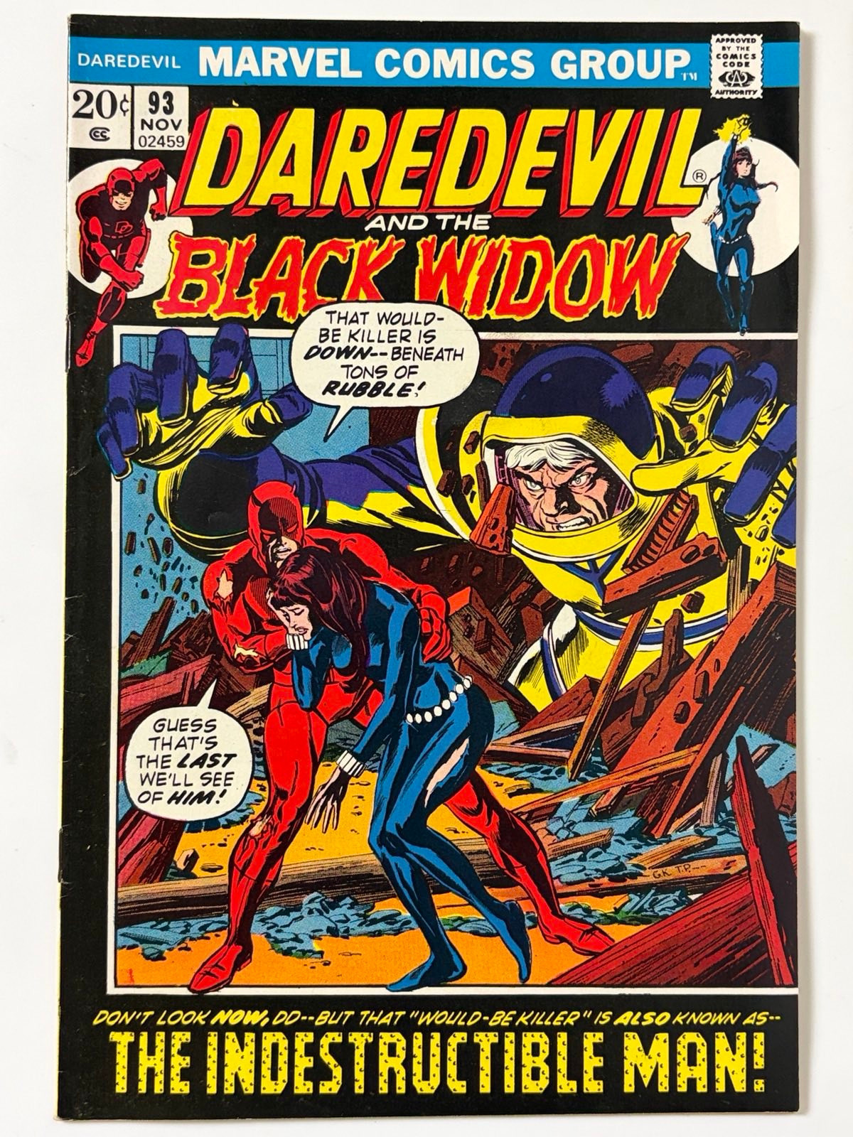 Daredevil #93 (1972) in 8.0 Very Fine