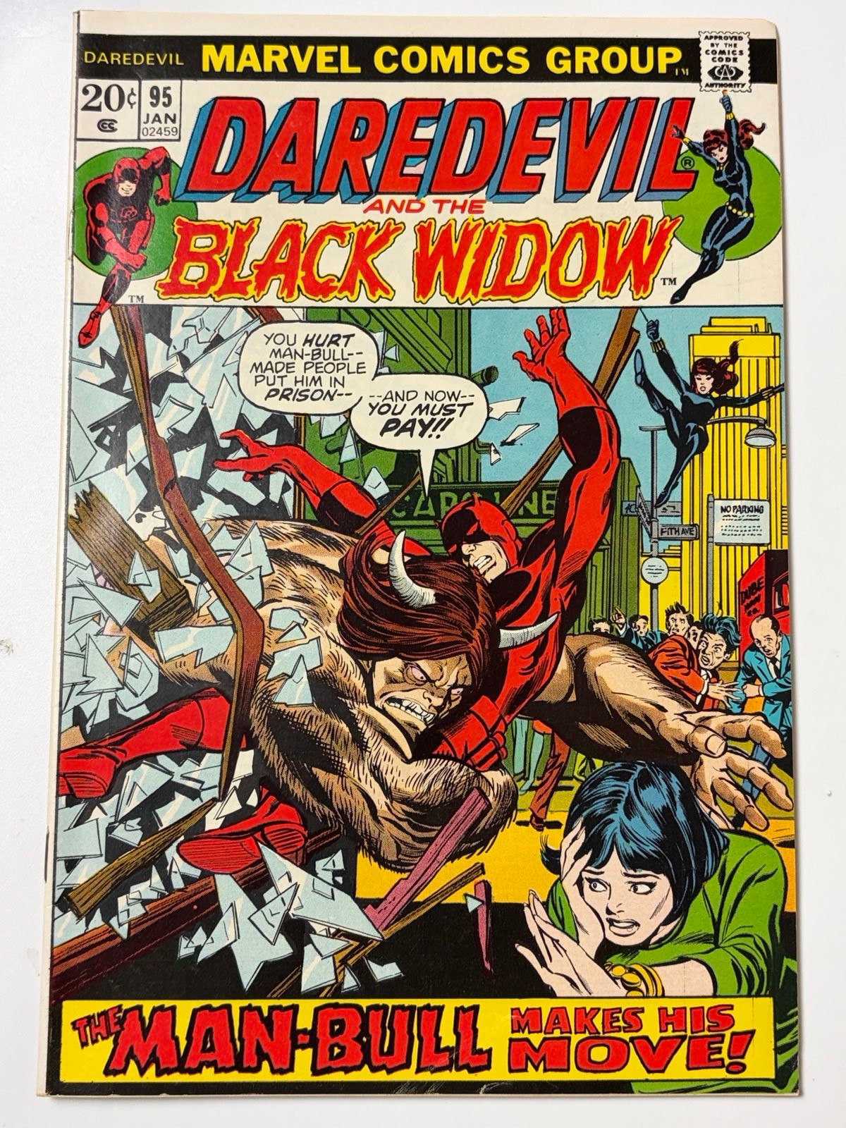 Daredevil #95 (1973) in 8.5 Very Fine+