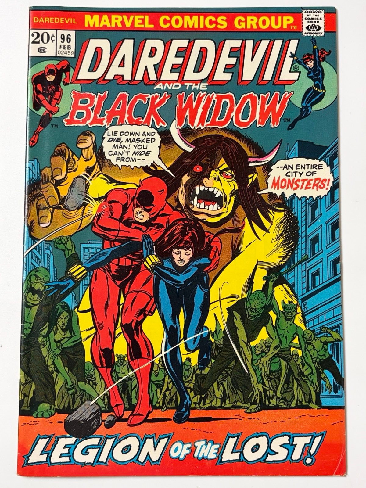 Daredevil #96 (1973) in 8.0 Very Fine