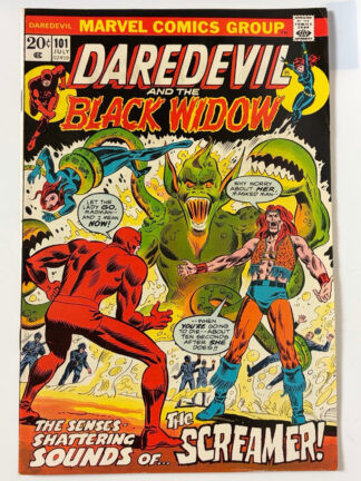Daredevil #101 (1973) 1st full app. Angar the Screamer in 8.5 Very Fine+