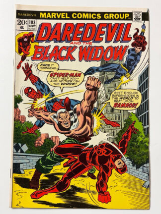 Daredevil #103 (1973) Origin & 1st app. Ramrod in 9.2 Near Mint-