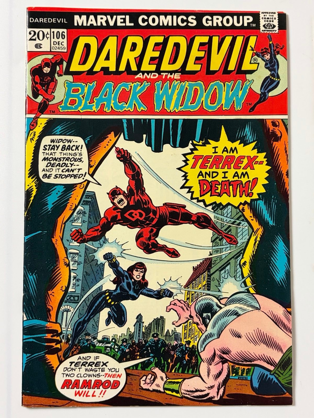 Daredevil #106 (1973) in 8.5 Very Fine+