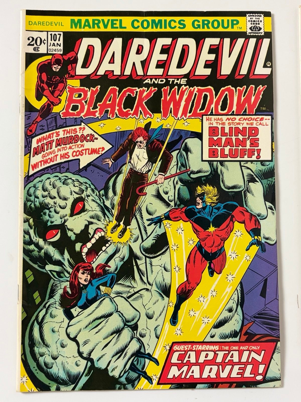 Daredevil #107 (1974) in 6.0 Fine
