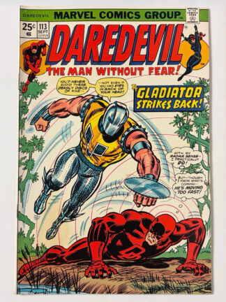 Daredevil #113 (1974) 1st cameo app. Death-Stalker in 9.4 Near Mint