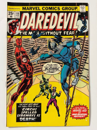 Daredevil #118 (1975) 1st app. Blackwing in 9.2 Near Mint-