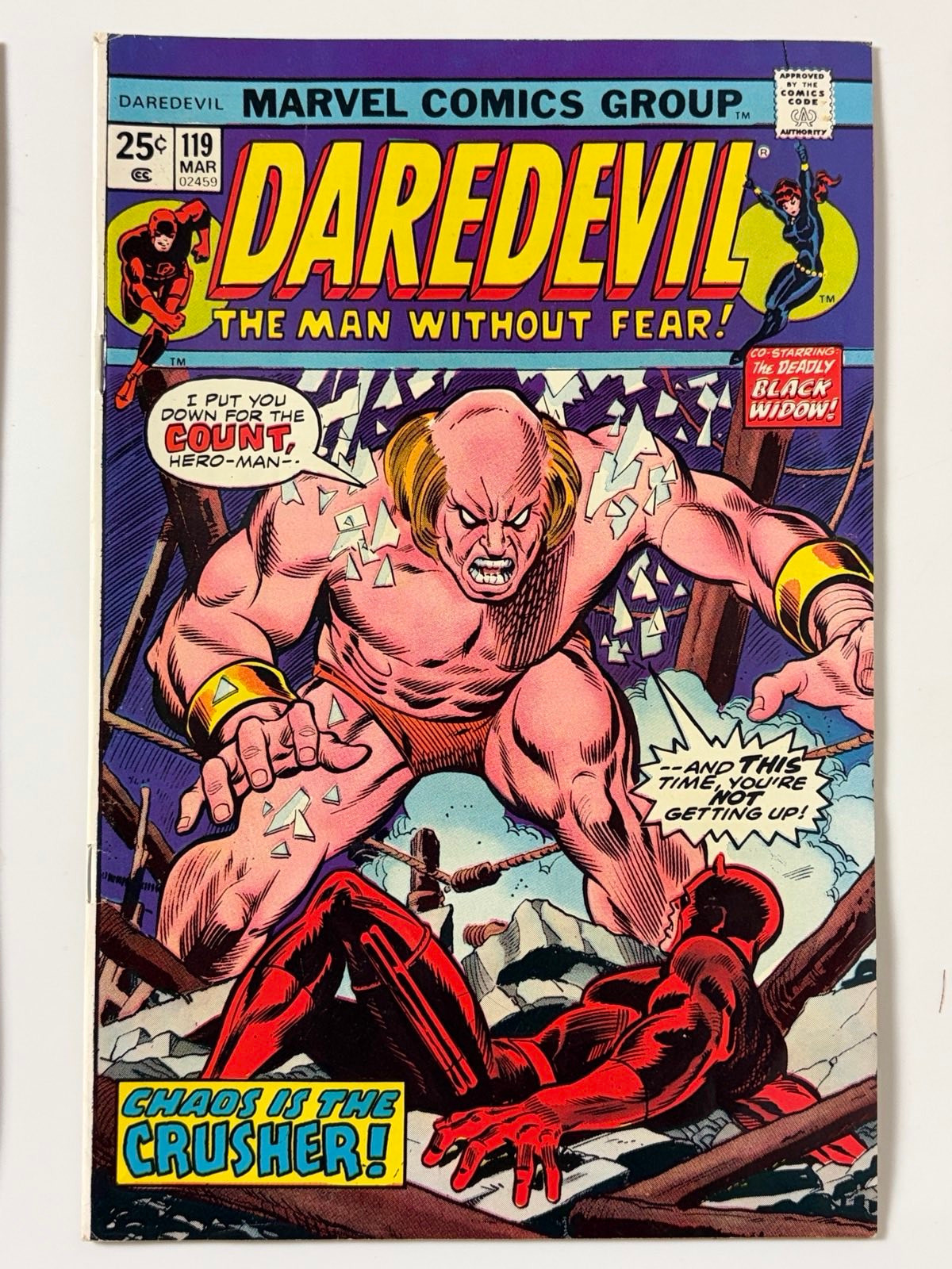 Daredevil #119 (1975) in 7.5 Very Fine-
