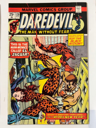 Daredevil #120 (1975) 1st app. El Jaguar in 9.2 Near Mint-