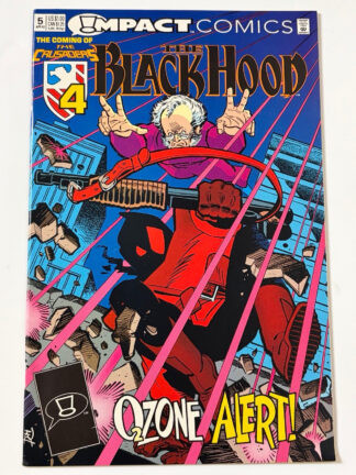 Black Hood #5 (1992) in 9.0 Very Fine/Near Mint