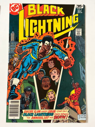 Black Lightning #9 (1978) in 9.0 Very Fine/Near Mint