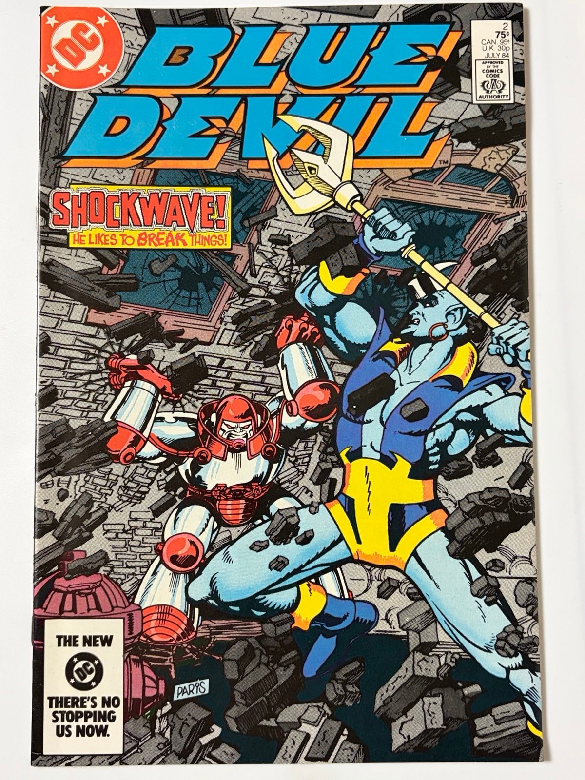 Blue Devil #2 (1984) in 9.4 Near Mint