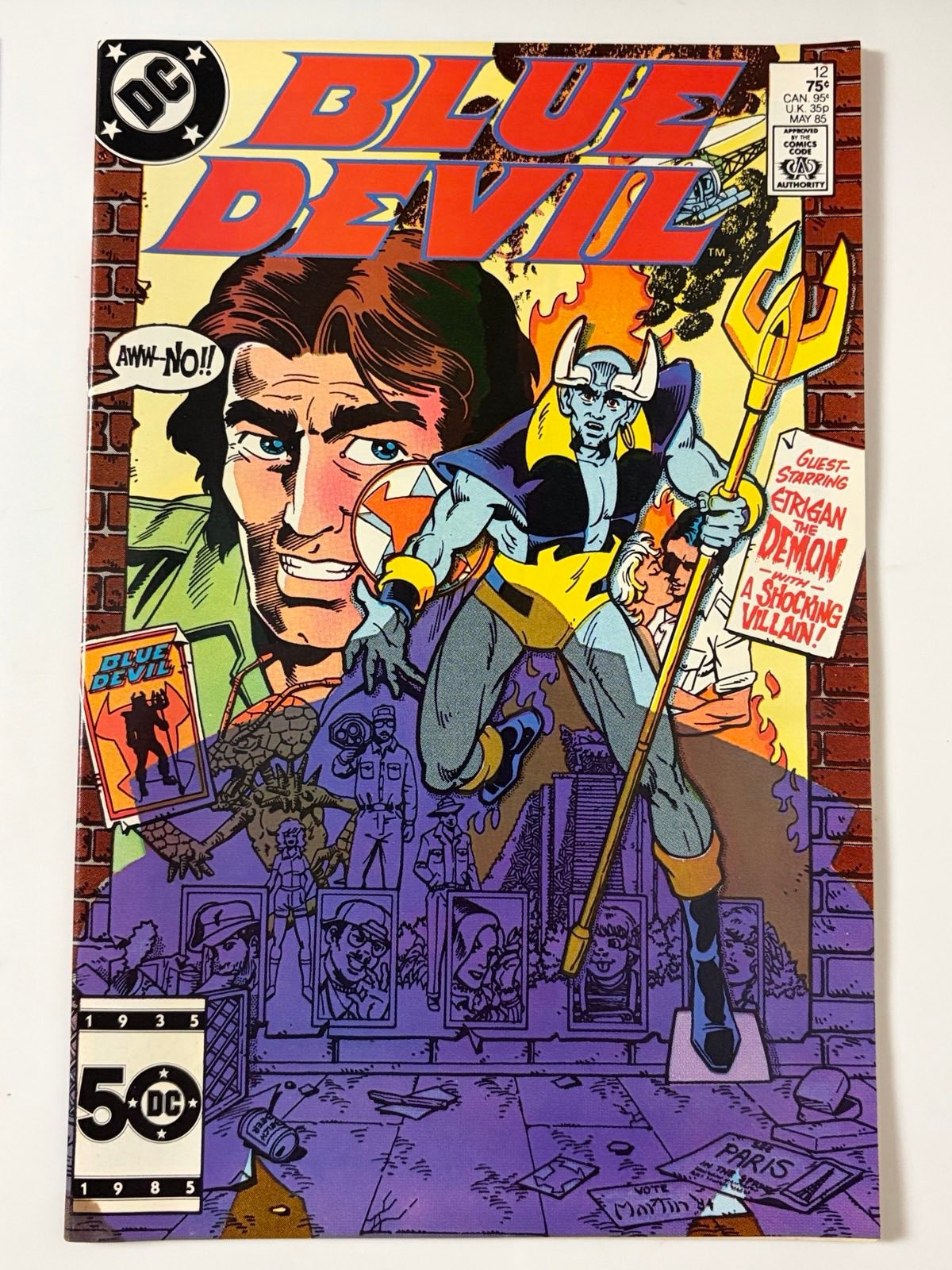 Blue Devil #12 (1985) in 5.0 Very Good/Fine