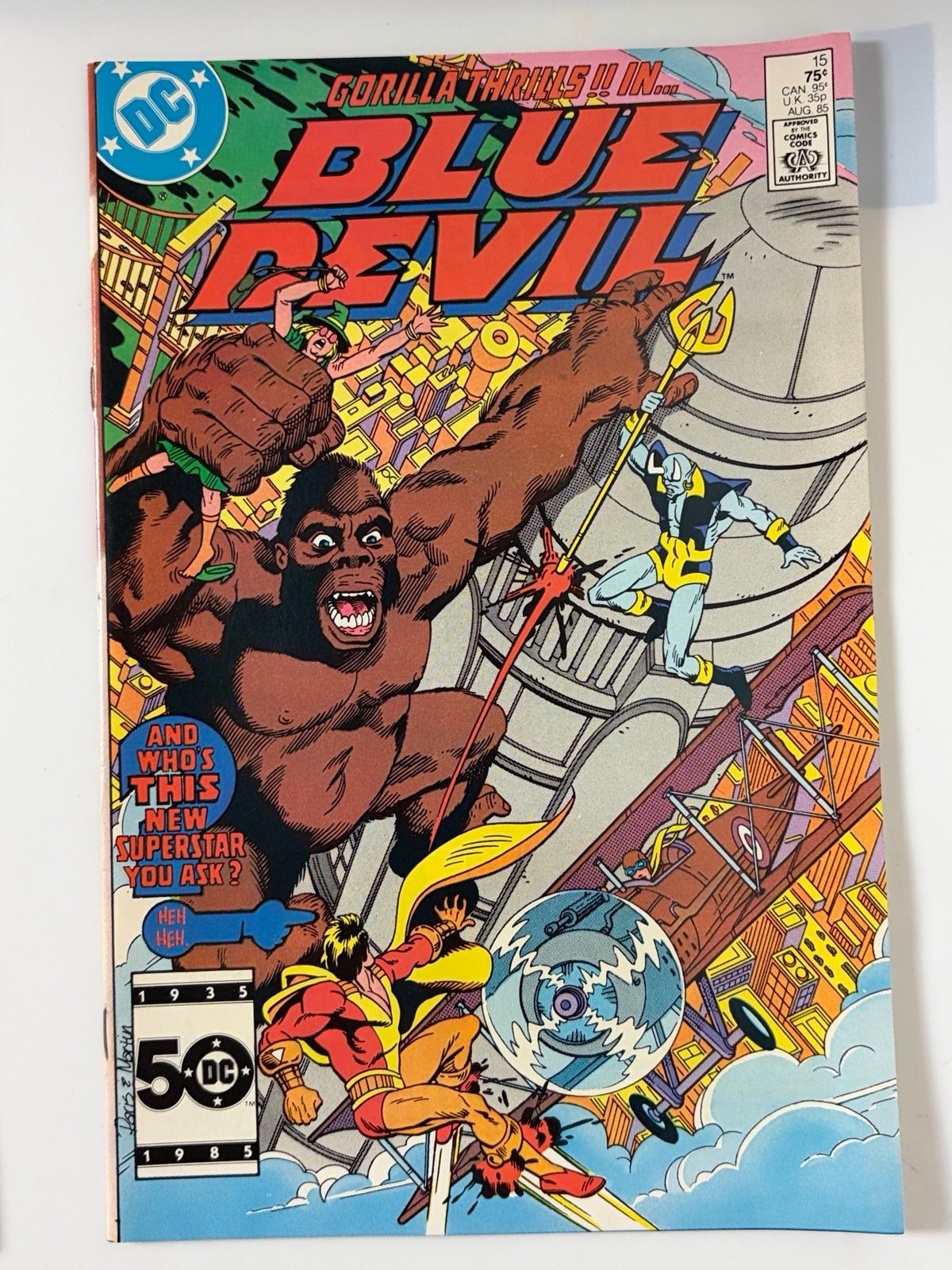 Blue Devil #15 (1985) in 9.2 Near Mint-