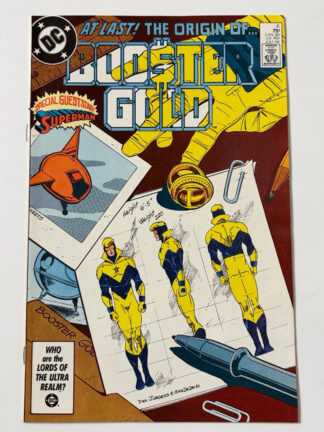 Booster Gold #6 (1986) First appearance of Superman (Post Crisis), Origin of Booster Gold in 9.4 Near Mint