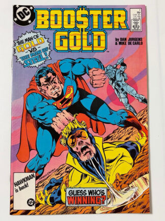 Booster Gold #7 (1986) in 9.4 Near Mint