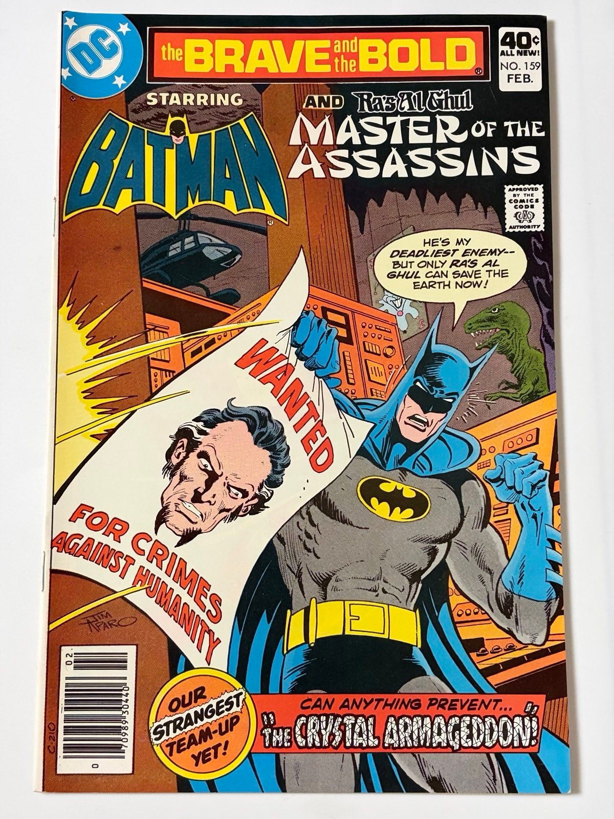 Brave and Bold #159 (1980) in 9.2 Near Mint-