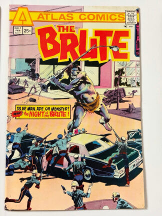 Brute #1 (1975) 1st app. and origin of Brute in 8.5 Very Fine+