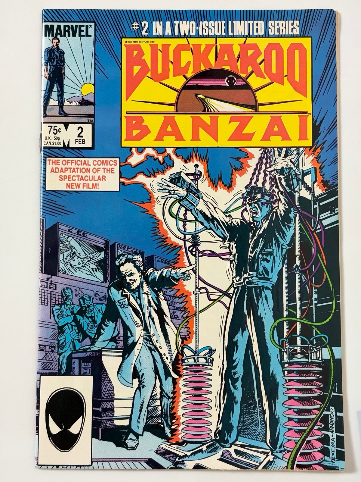 Buckaroo Banzai (Marvel) #2 (1985) in 9.2 Near Mint-