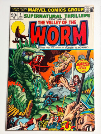 Supernatural Thrillers #3 (1973) 1st app. of James Allison AKA Niord in 9.0 Very Fine/Near Mint