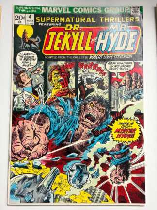 Supernatural Thrillers #4 (1973) in 8.5 Very Fine+
