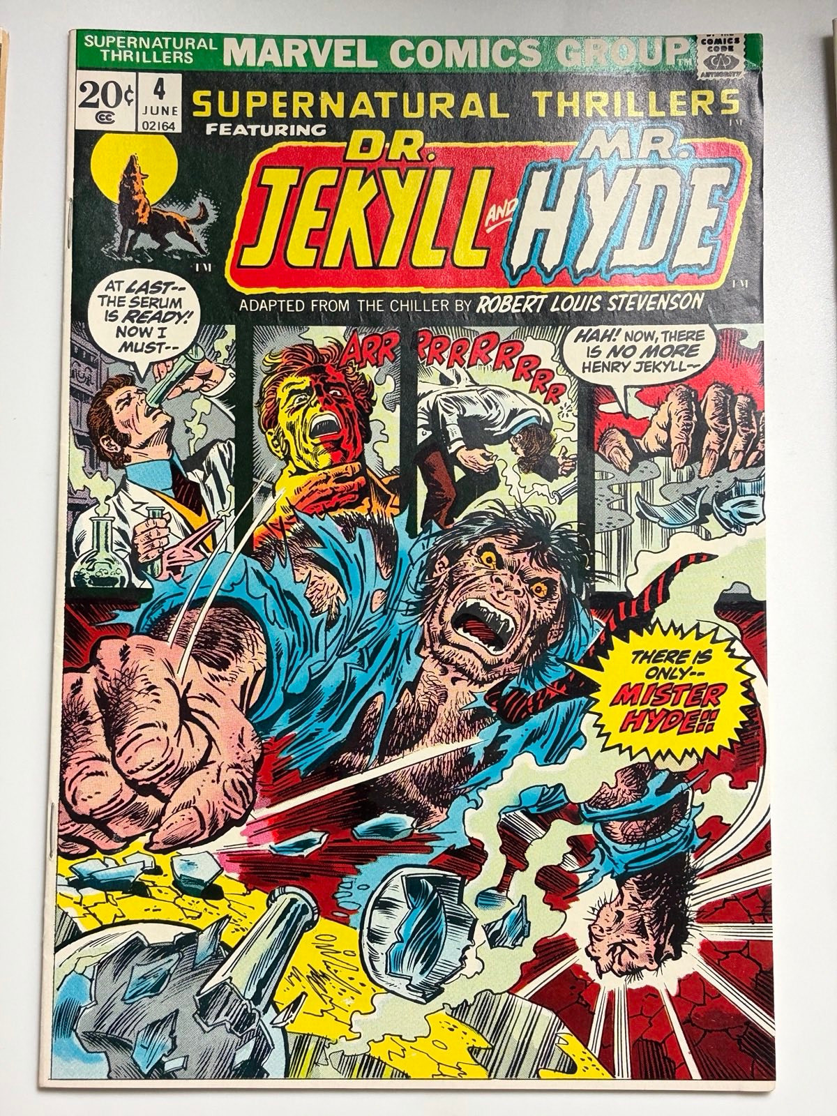 Supernatural Thrillers #4 (1973) in 8.5 Very Fine+