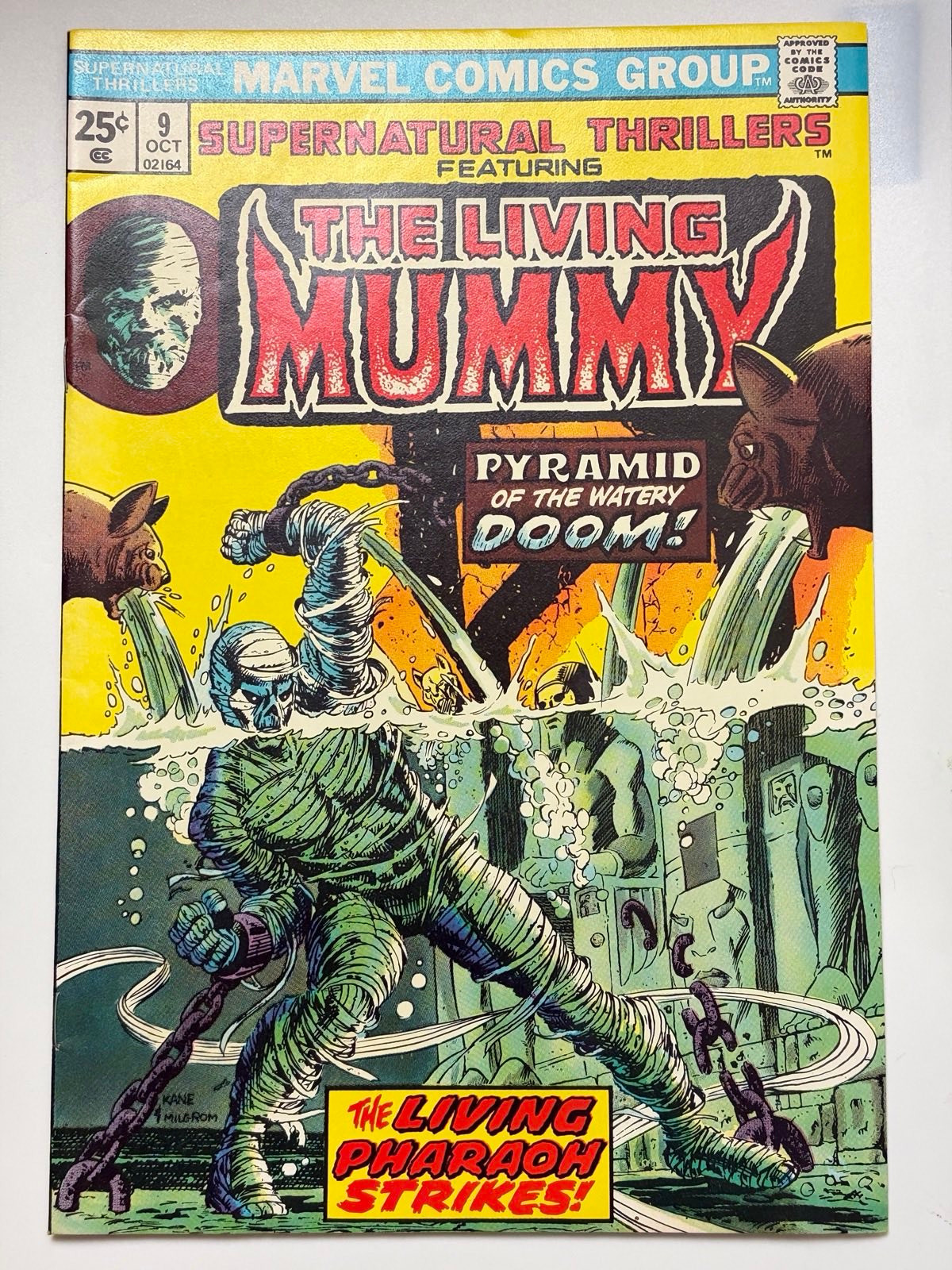 Supernatural Thrillers #9 (1974) in 9.4 Near Mint