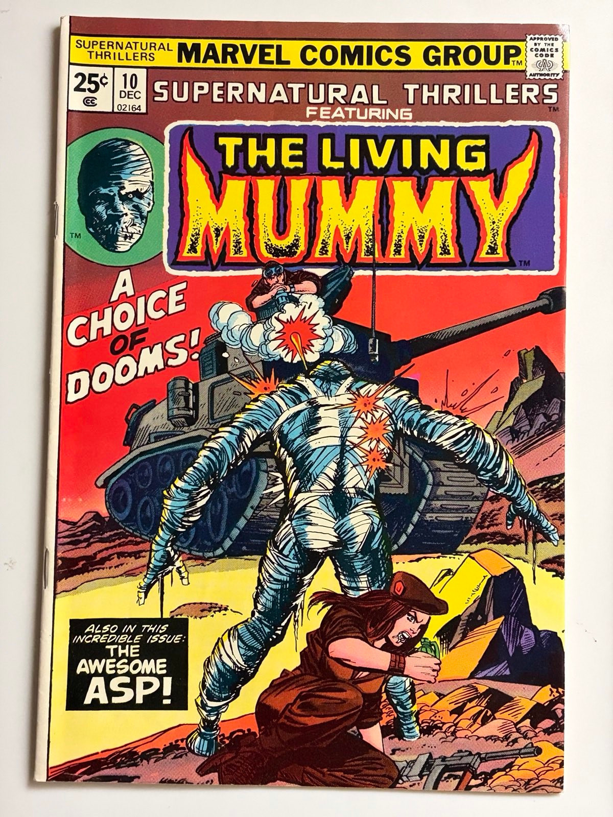 Supernatural Thrillers #10 (1974) in 8.5 Very Fine+