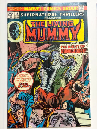 Supernatural Thrillers #15 (1975) in 5.5 Fine-
