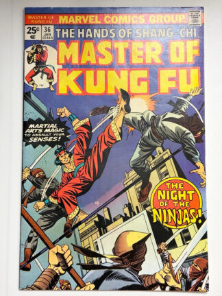 Master of Kung Fu #36 (1976) in 7.0 Fine/Very Fine