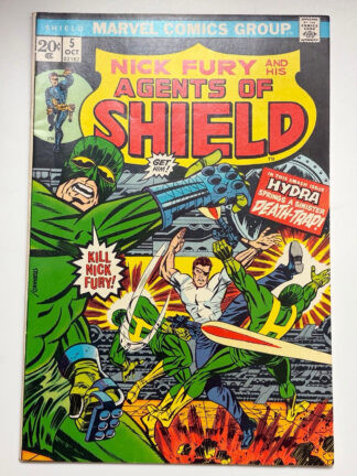 Nick Fury Agent of Shield #5 (1973) in 9.2 Near Mint-