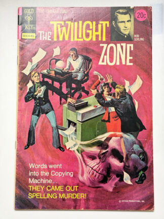 Twilight Zone #54 (1974) in 3.5 Very Good-