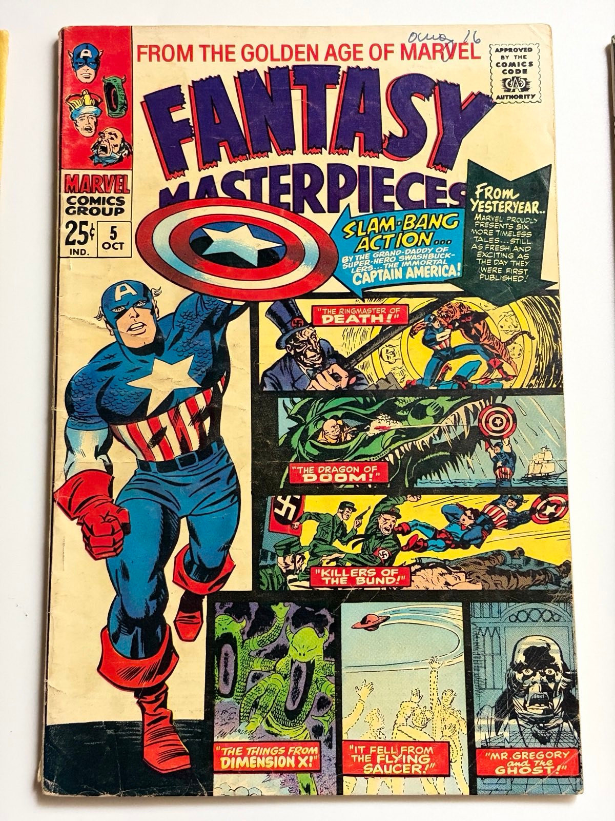 Fantasy Masterpieces #5 (1966) in 4.0 Very Good