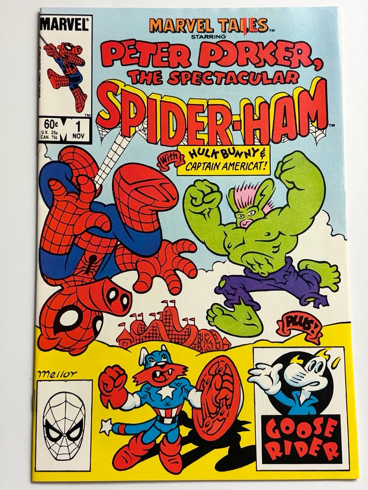 Marvel Tails #1 (1983) 1st app. of Peter Porker in 8.5 Very Fine+
